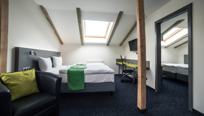 Čtyřlůžkový pokoj